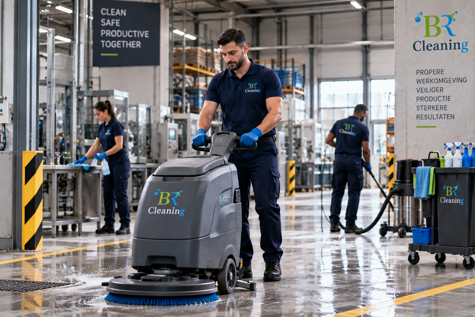 Industriële schoonmaak in Gent en Oost-Vlaanderen